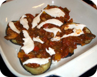 Aubergine Lasagne