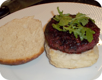 Lamb Beetroot Burger Recipe