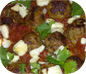 Lamb Meatballs with Bloody Mary Sauce