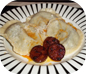 Black Pudding & Chorizo Ravioli Recipe