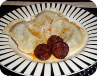 Black Pudding & Chorizo Ravioli Recipe