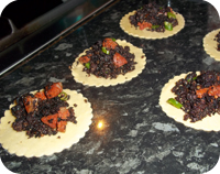 Black Pudding & Chorizo Ravioli Recipe