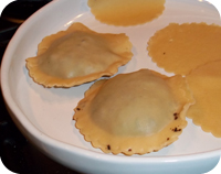 Black Pudding & Chorizo Ravioli Recipe