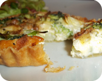 Broccoli Quiche Tartlets