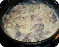 Carbonara Tagliatelle