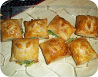 Cheese Pastries - Savoury Puff Pastries Recipe