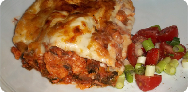 Quorn Chicken Lasagne