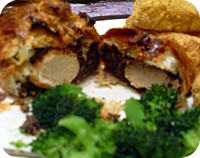 Chicken & Haggis Wellington