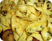 Chorizo Tagliatelle