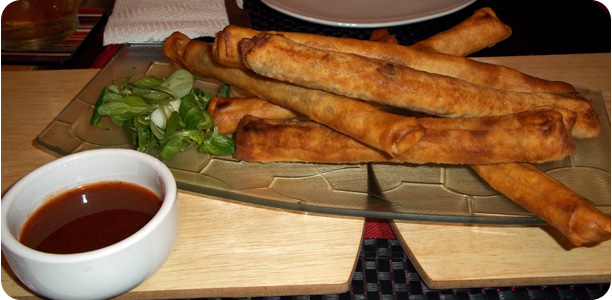 Cigar Spring Rolls Recipe