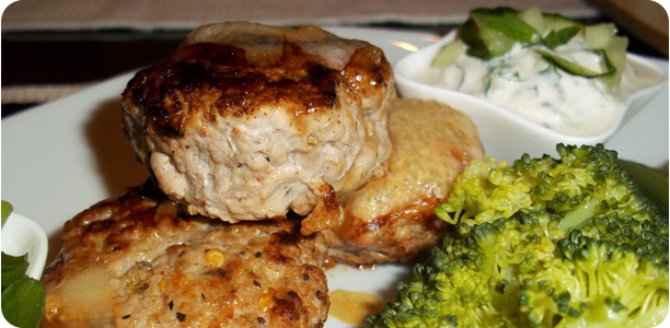 Citrus Pork Patties Recipe