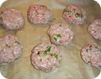 Citrus Pork Patties Recipe