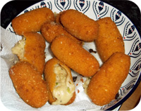 Cheese & Leek Croquettes Cheese & Leek Croquettes