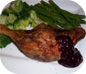 Duck with Fruit Sauce Recipe