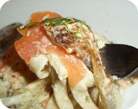 Fennel & Smoked Salmon Tagliatelle