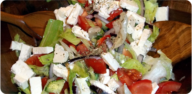 Greek Salad Recipe Cook Nights by Babs and Despinaki