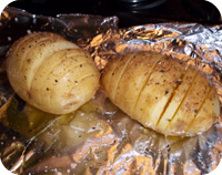 Hassleback Potatoes