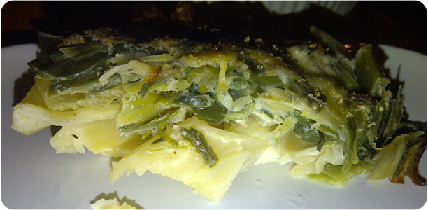 Leek Cheese Pasta Bake Recipe Cook Nights by Babs and Despinaki