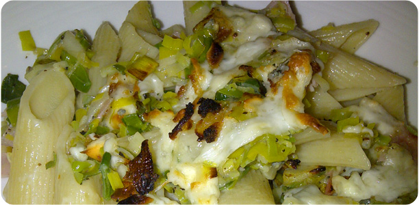 Leek Pasta Bake Recipe Cook Nights by Babs and Despinaki