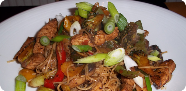 Pork & Mushroom Stir Fry Recipe