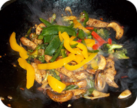 Pork & Mushroom Stir Fry