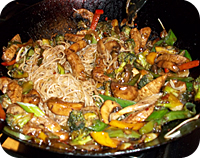 Pork & Mushroom Stir Fry