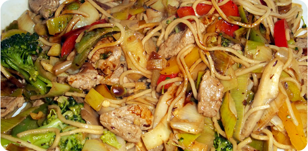 Pork Stir Fry with Oyster Mushrooms Recipe