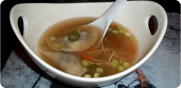 Pork Wonton Soup Recipe Cook Nights by Babs and Despinaki