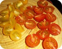 Roasted Piccolo Cherry Tomatoes Roasted Piccolo Cherry Tomatoes