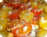 Roasted Piccolo Cherry Tomatoes Roasted Piccolo Cherry Tomatoes