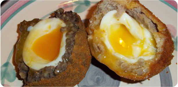 Haggis Scotch Eggs Recipe Cook Nights by Babs and Despinaki